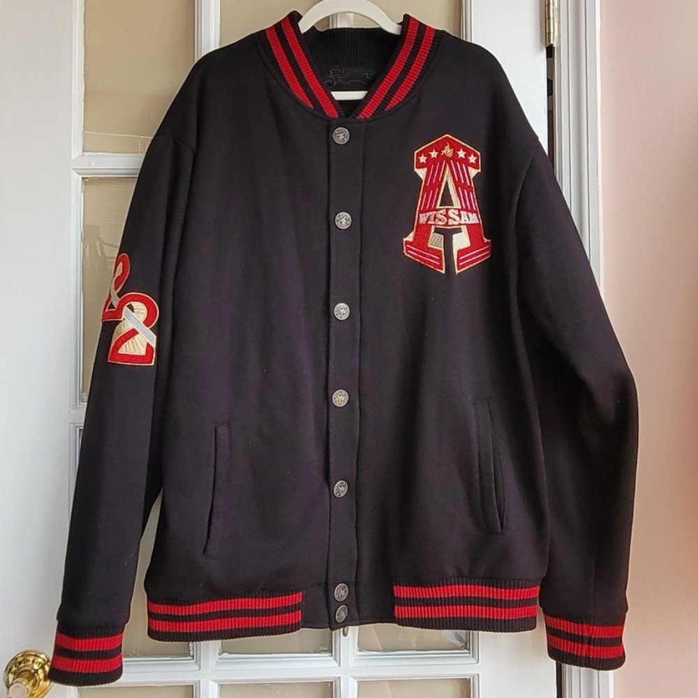 Al Wissam Varsity Bomber Men's Jacket Size 2XL